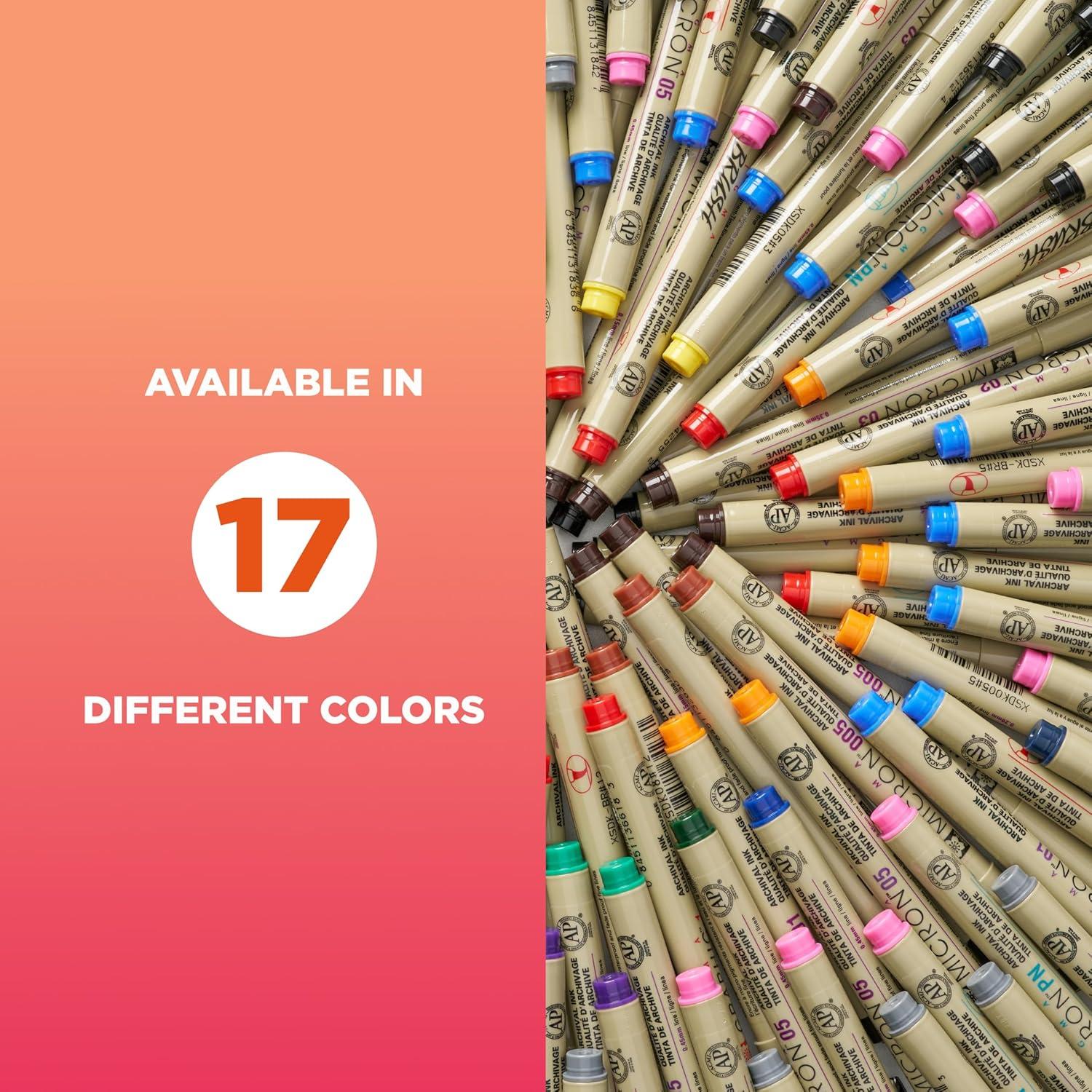 SAKURA Pigma Micron Color Sets, Assorted, 73 Pack - view 5