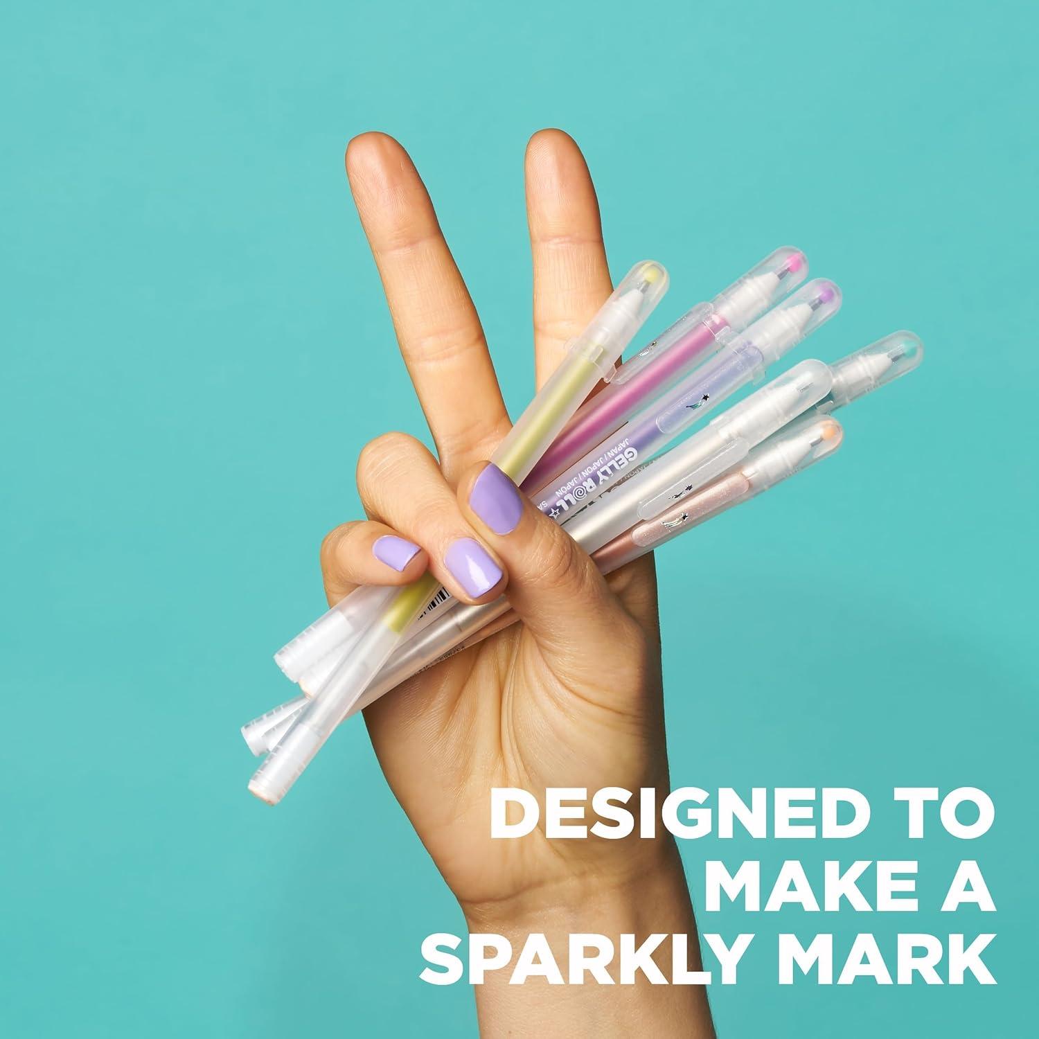 SAKURA 37903 6-Piece Gelly Roll Assorted Colors Stardust Galaxy Pen Set(6 Meteor Pens) - view 4