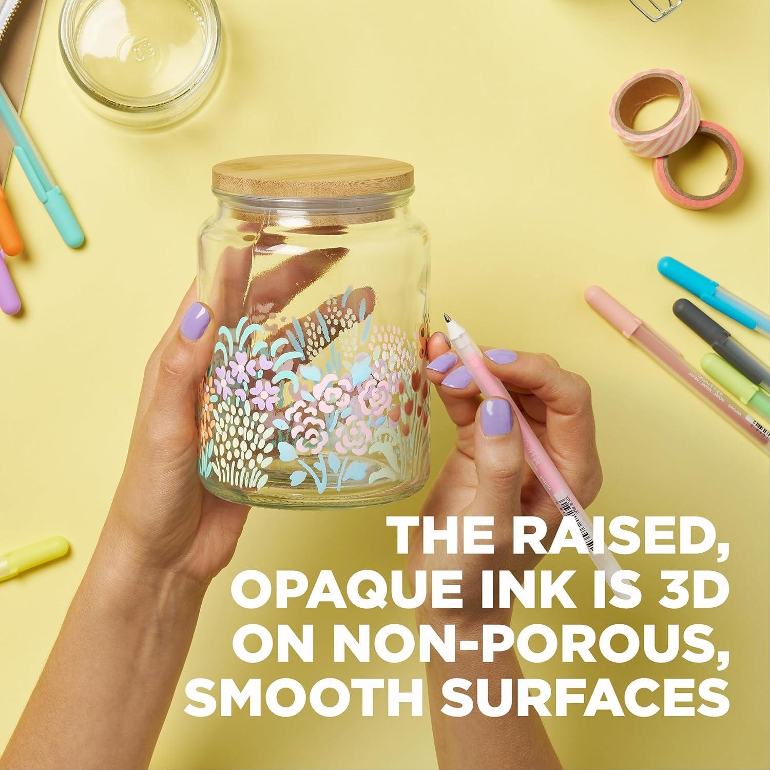 SAKURA Souffle Pastel Color 3-Dimensional Opaque Ink Pens, 10 Pen Set 58350(Souffle) - view 2