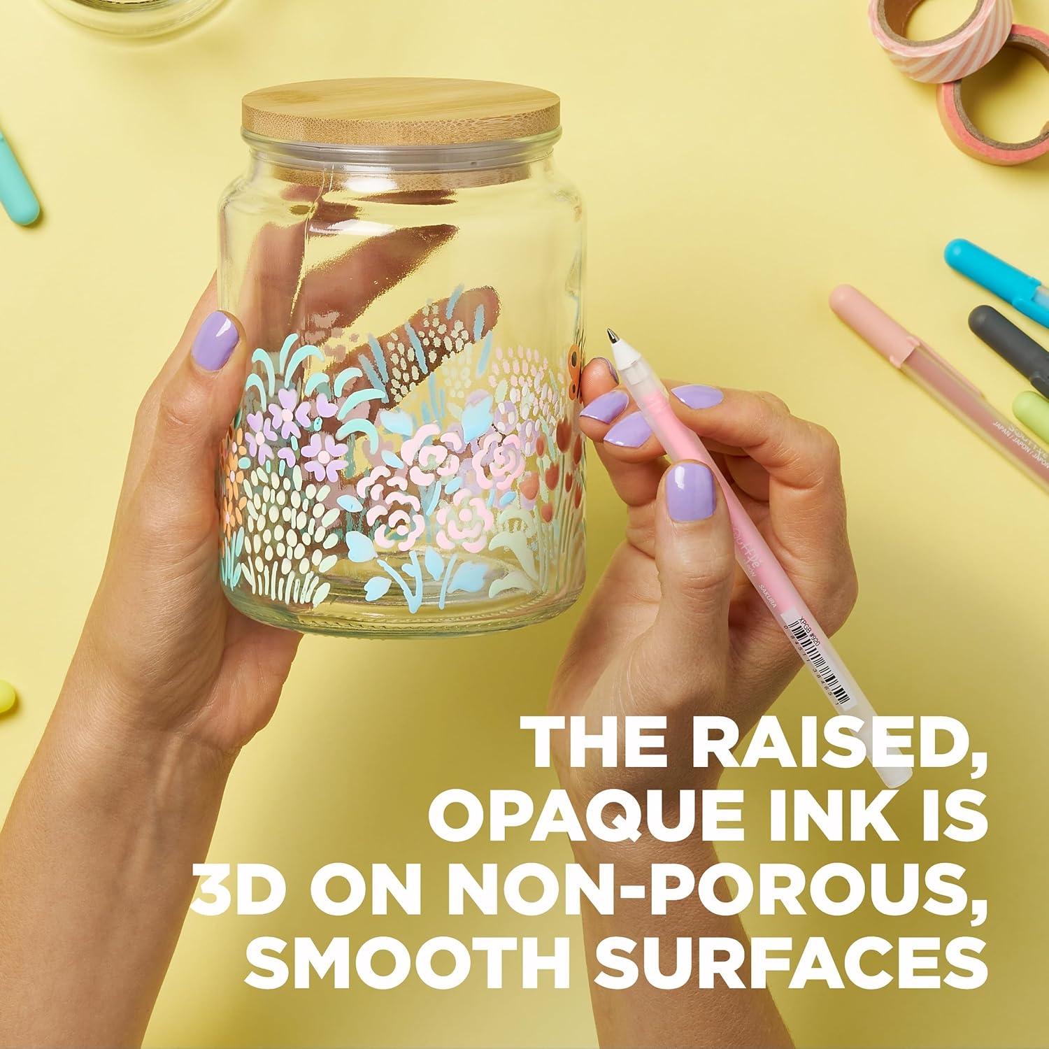 SAKURA Souffle Pastel Color 3-Dimensional Opaque Ink Pens, 10 Pen Set 58350(Souffle) - view 8