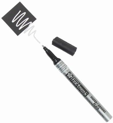 SAKURA 42392 7-Piece Fine Pentouch Paint Marker, 1.0mm, Yellow, Red, Purple, Green, Blue, White and Black(1 Count (Pack of 1)) - view 2