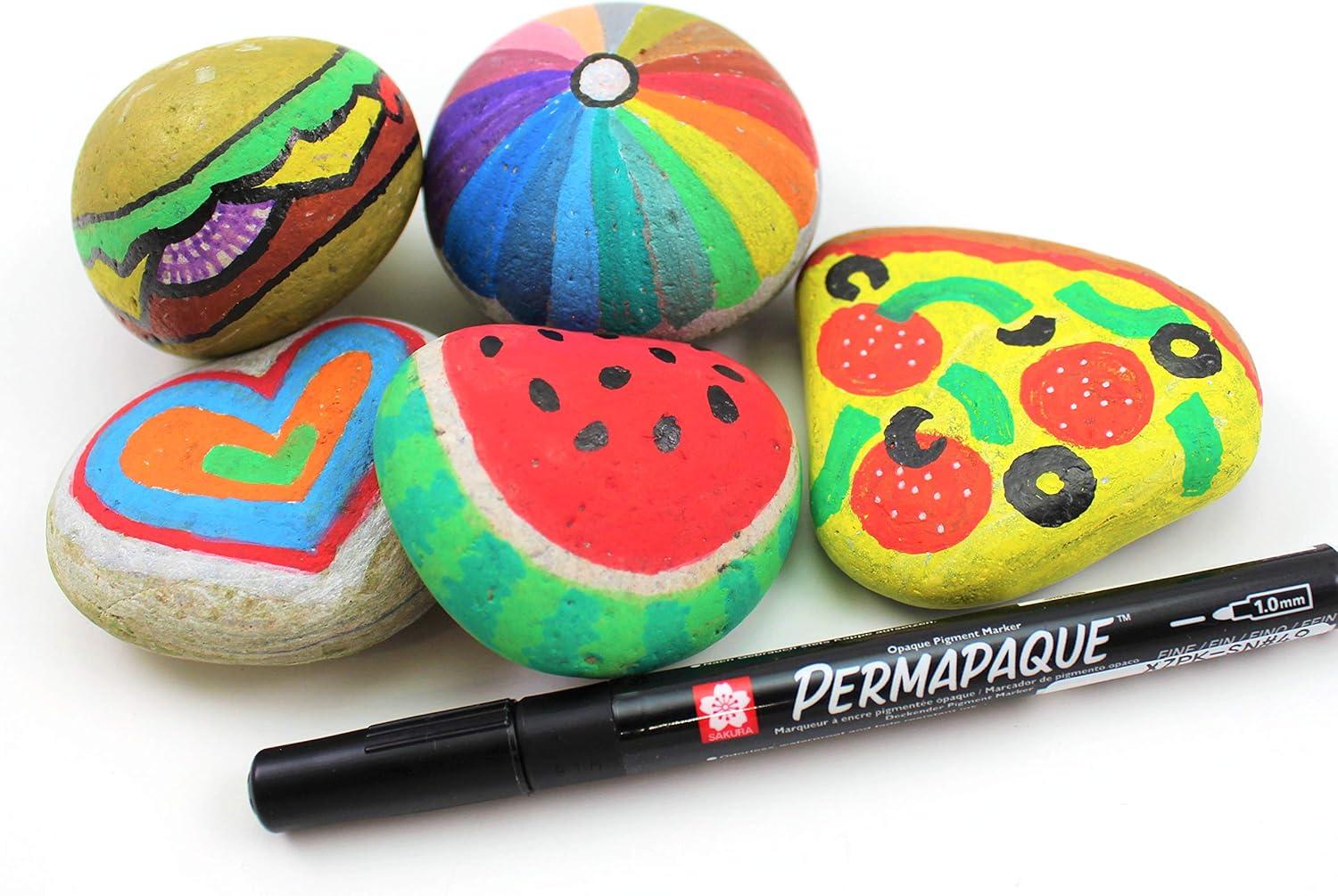 SAKURA Permapaque Fine Point Markers, Bright 7 PK #58319(Metallic) - view 4