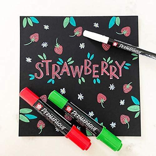 SAKURA Permapaque Fine Point Markers, Bright 7 PK #58319(Metallic) - view 7
