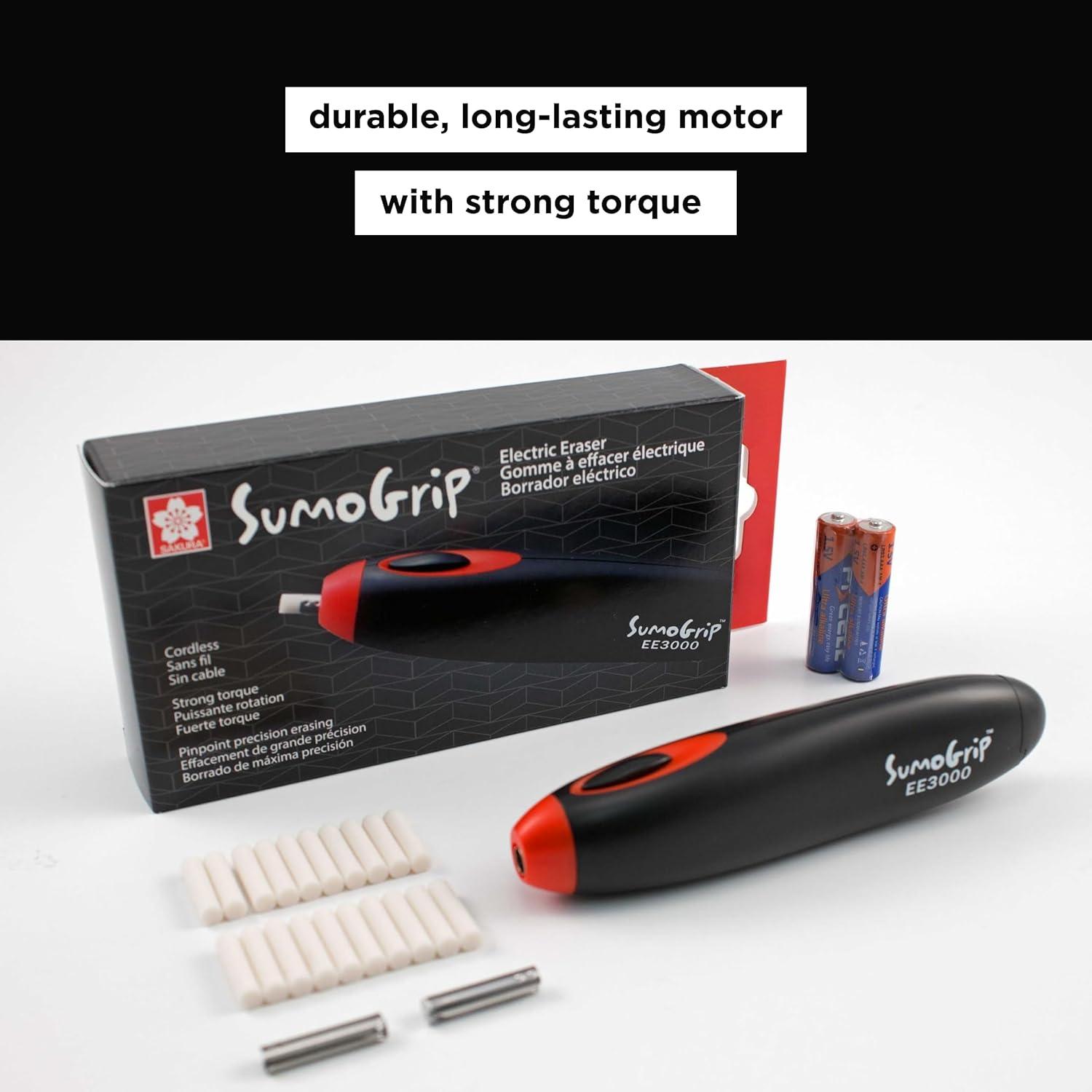 Sakura EE-3000 SumoGrip Electric Eraser Kit, Cordless, Black - view 3