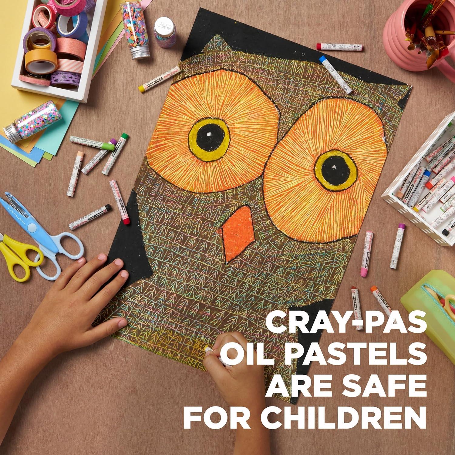 SAKURA Cray-Pas Junior Artist Oil Pastels, 16 Count (Pack of 1), Colors may vary(16 Count (Pack of 1)) - view 3