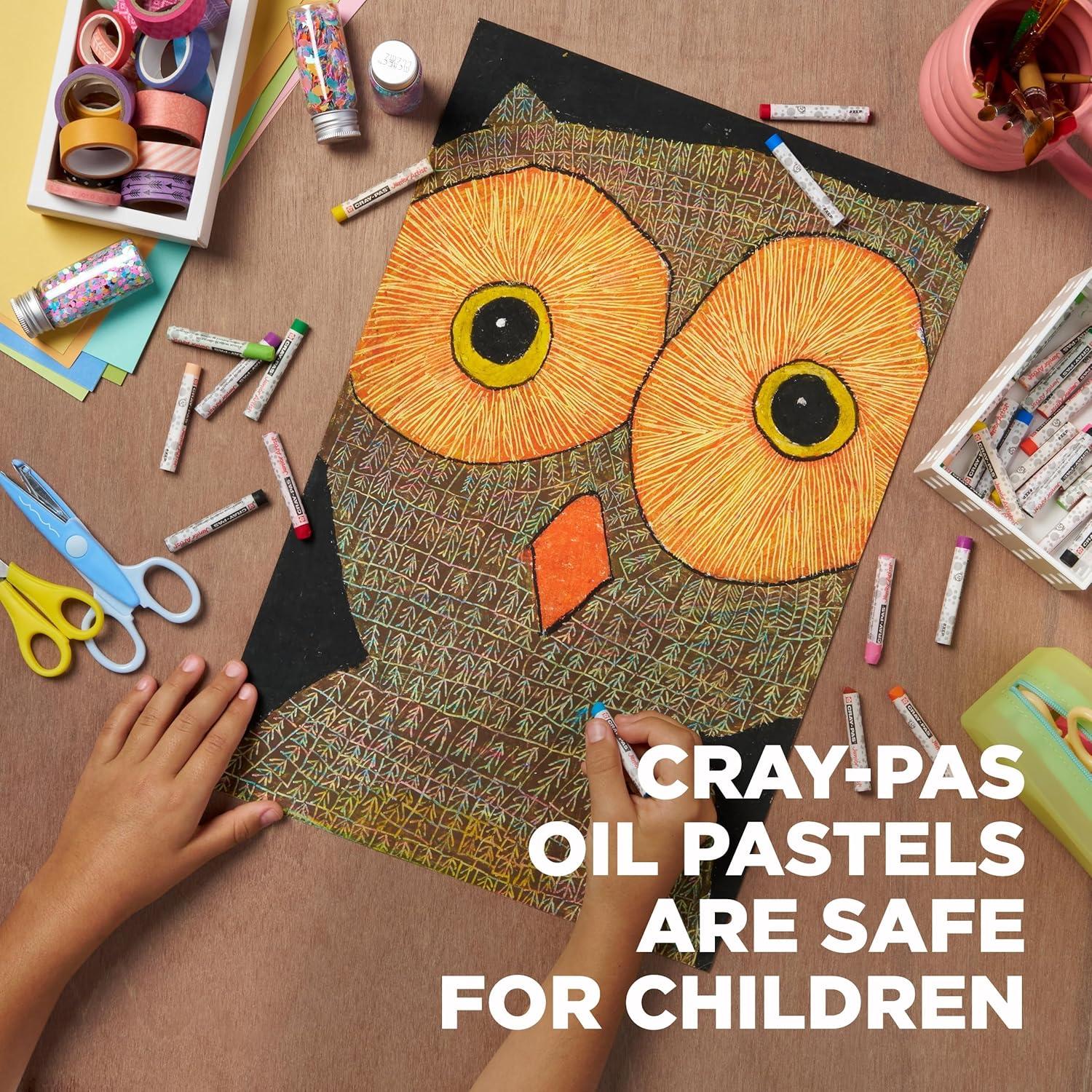 SAKURA Cray-Pas Junior Artist Oil Pastels, 16 Count (Pack of 1), Colors may vary(50 Count (Pack of 1)) - view 3