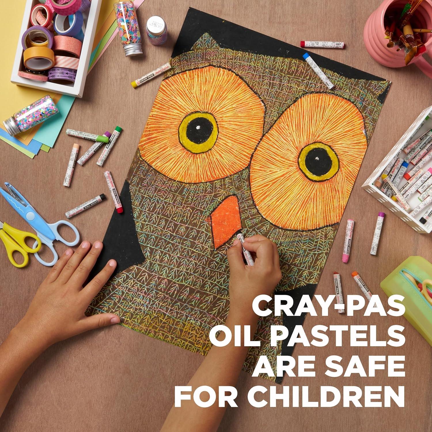SAKURA Cray-Pas Junior Artist Assorted Color Oil Pastels, Set of 25 XEP25(25 Count (Pack of 1)) - view 3