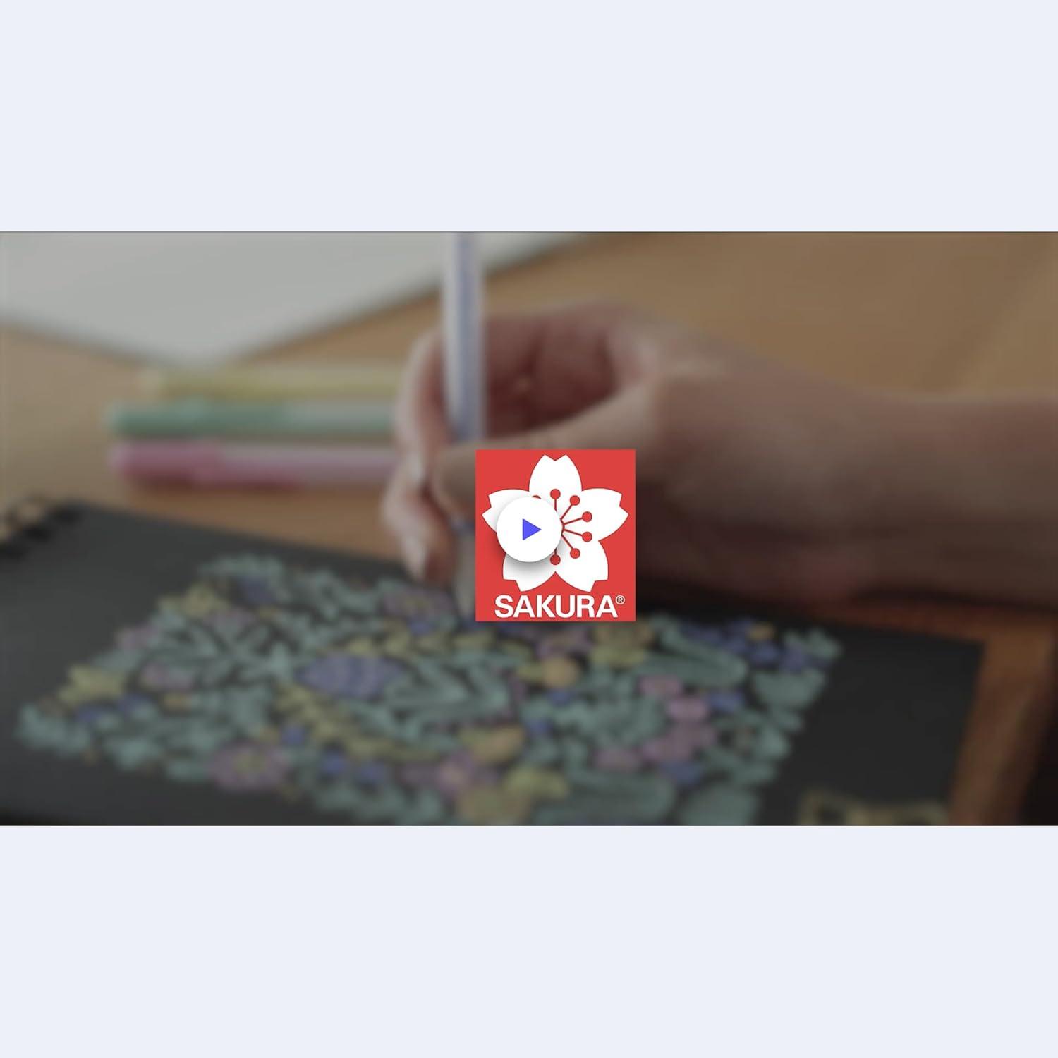 Sakura Notebook Ruled A4 – Japanese-Inspired Lined Notebook for Effortless Writing – 140 GSM Paper – Hardcover – Built-in Pen Holder – Expandable Inner Pocket – Flat-Lay – 8.3 x 11.7″ – Mulberry(Deep Indigo) - view 6