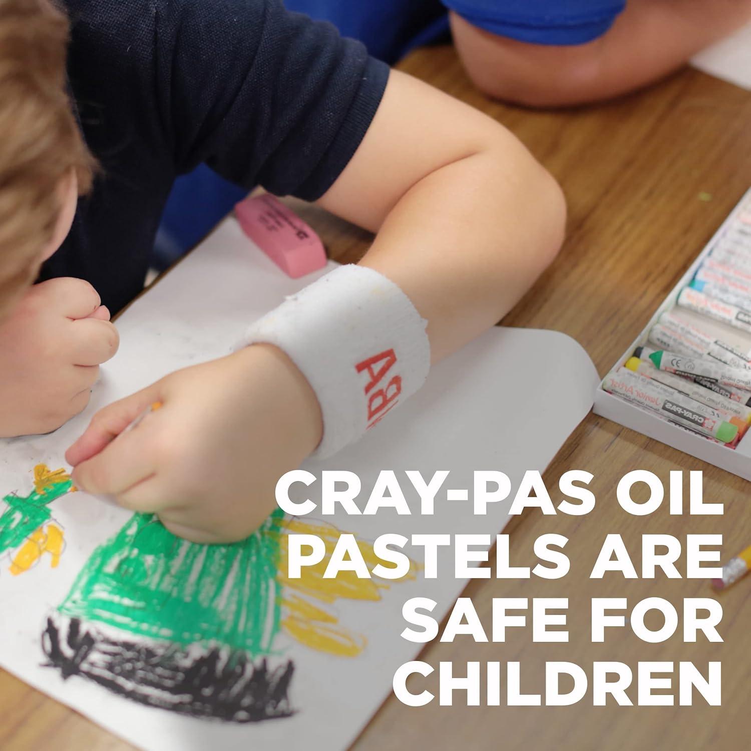 SAKURA Cray-Pas Junior Artist Oil Pastel Set – Chubbies Pastel Size – Soft Oil Pastels for Kids & Artists – 12 Colors & Soft Oil Pastels for Kids & Artists – 50 Sticks - view 3