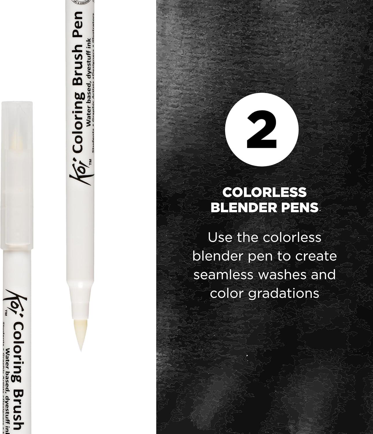 SAKURA XBR-Blend 2-Piece Blister Card Koi Colorless Blender Set(Blender 2pk)