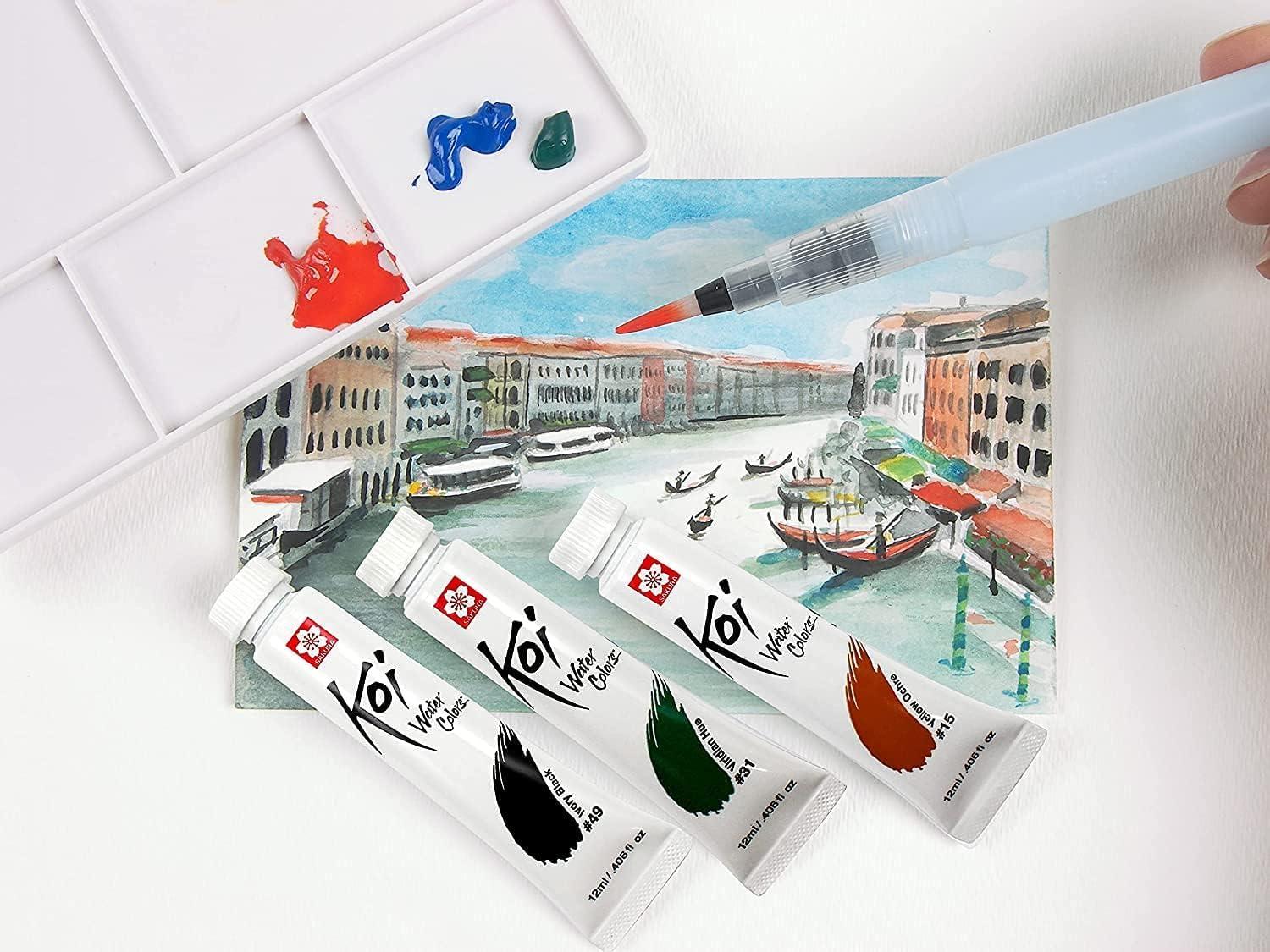 SAKURA Koi Water Color Paint, 12ml Tubes, 24 Colors XMW12L-24SET - view 7