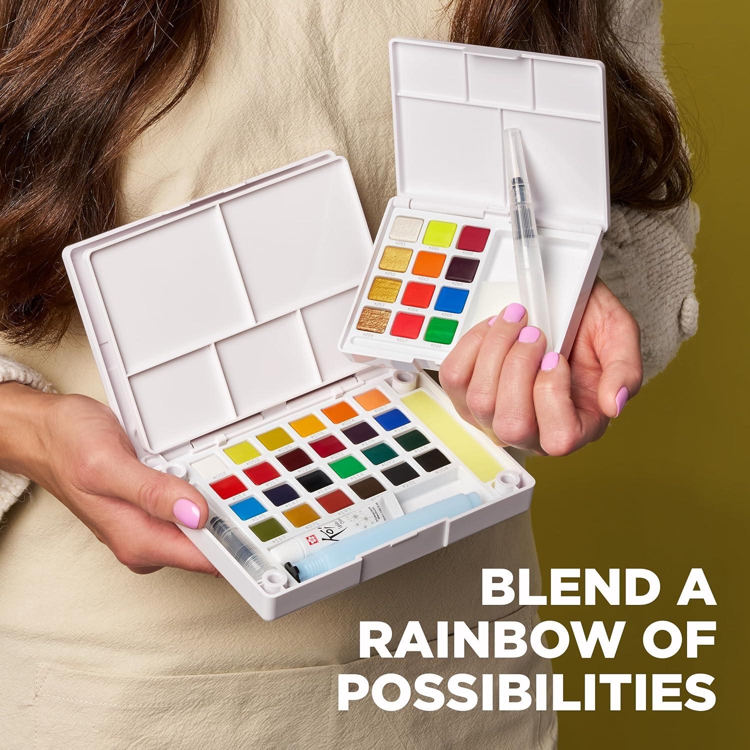 SAKURA Koi Studio Watercolor Set, 60 Colors XNCW-60N - view 4