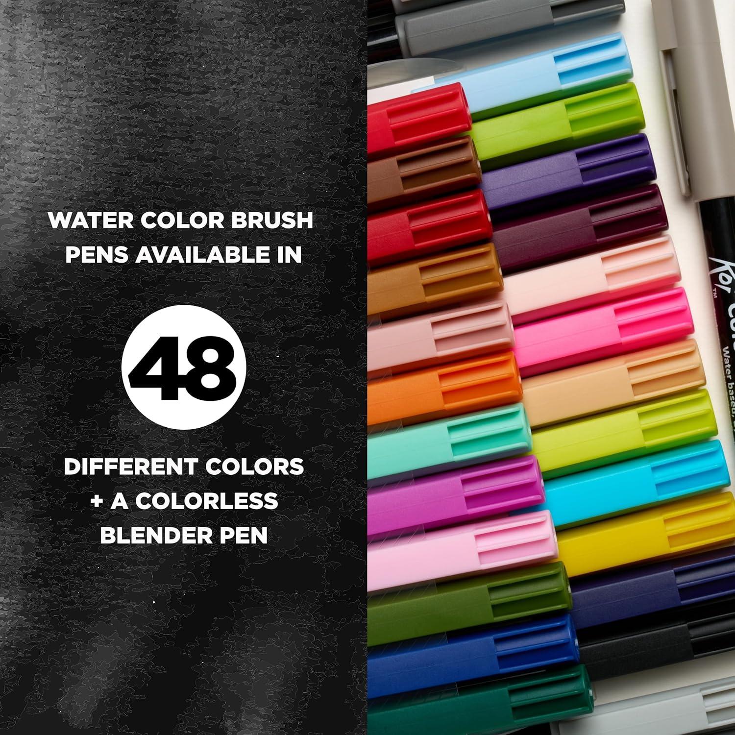 SAKURA XBR-12SA 12-Piece Koi Assorted Coloring Brush Pen Set(12 Color Set) - view 7