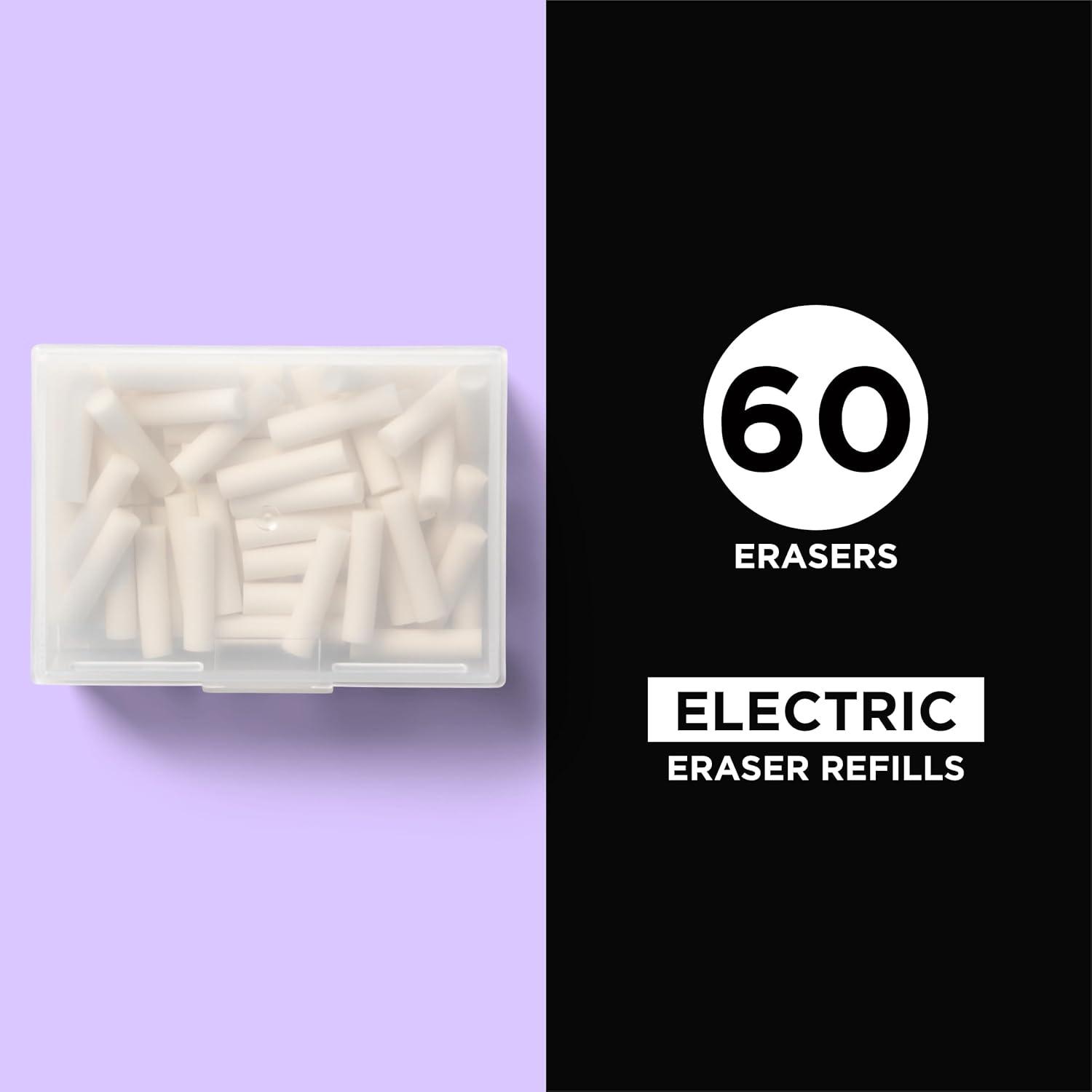 SAKURA SE500P Electric Eraser Refill White 60/Pk(Sakura Electric Eraser Refil Pack)