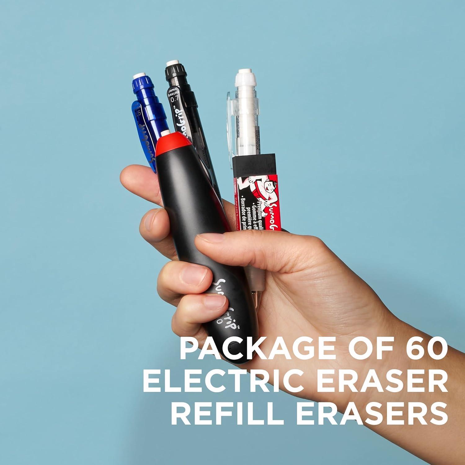 SAKURA SE500P Electric Eraser Refill White 60/Pk(Sakura Electric Eraser Refil Pack (Pack of 2)) - view 4